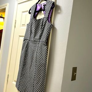 Size 10 Black and White Dress